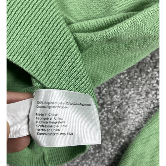 Brooks Brothers Sweater Mens Supima Cotton V Neck Workwear *See Description - Picture 6 of 14